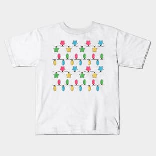 Christmas Lights Kids T-Shirt